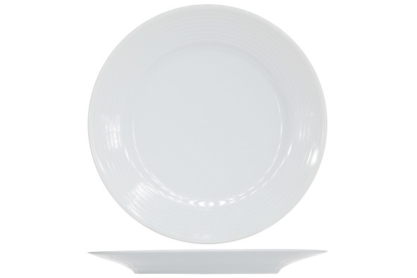 [Berlin26] 10x - 26cm - Assiette Berlin - blanche