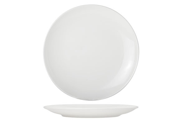 10x - 21cm - Assiette Ivoire - dessert et entremets - couleur crème