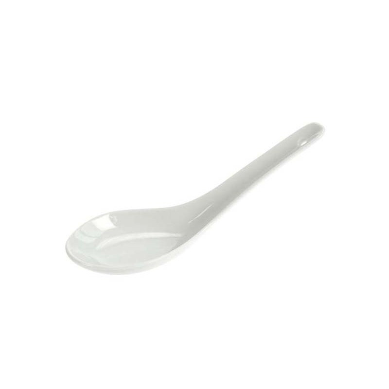 10x - Cuillère chinoise - porcelaine