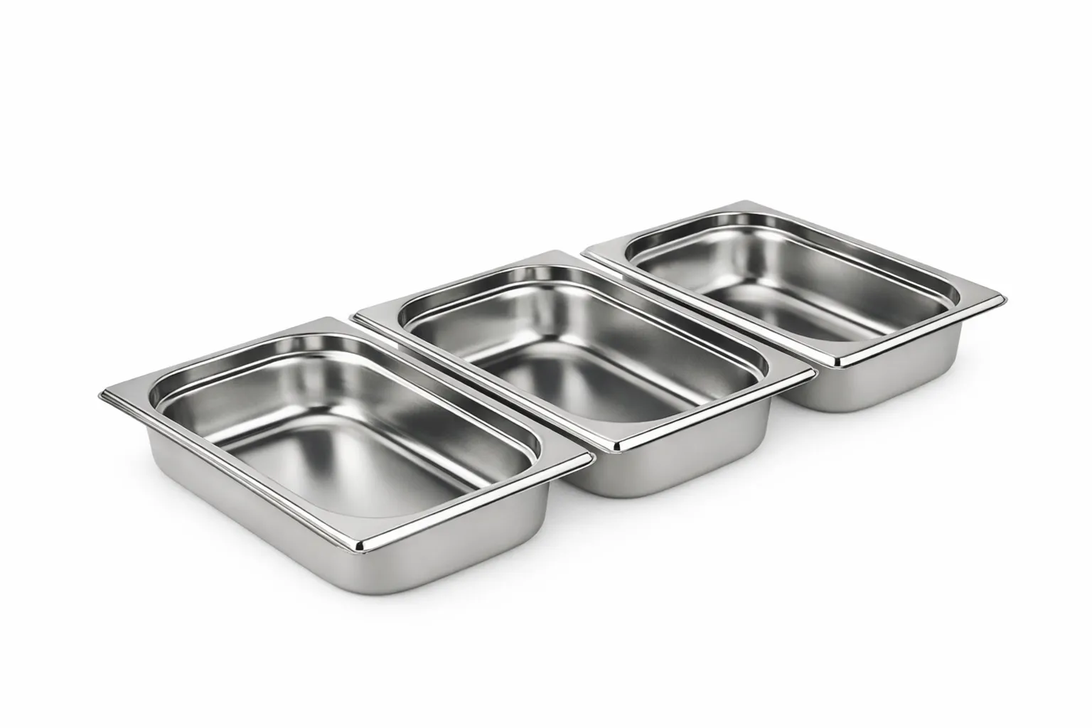 3x Bacs Gastro 1/3 pour Bain-Marie autonome - location