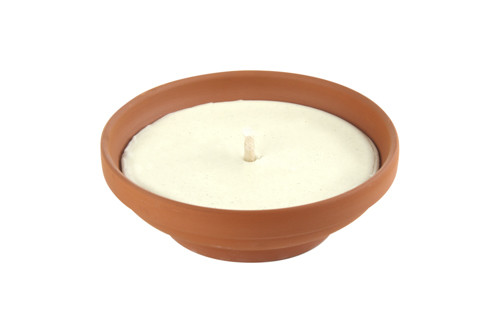 Bougie d'extérieur - pot terre cuite - vente
