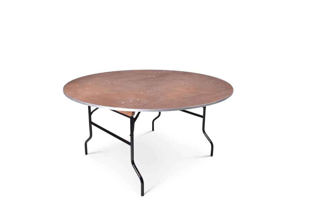 Table - Ø120 cm - Tacoma - 6 personnes - pliante - ronde