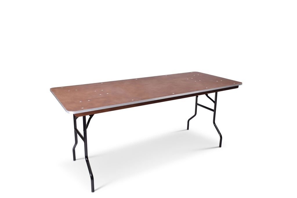 Table - 153 x 76 cm - Tacoma - 6 personnes - rectangulaire - pliante