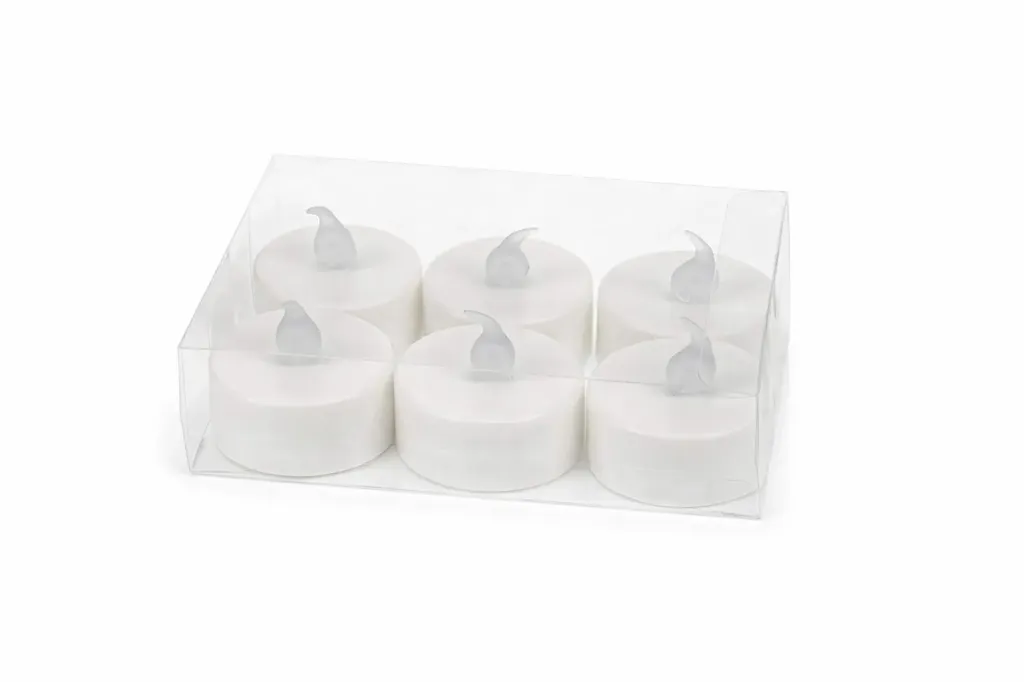 [6bougies-pile] Bougie veilleuse - avec pile - vente