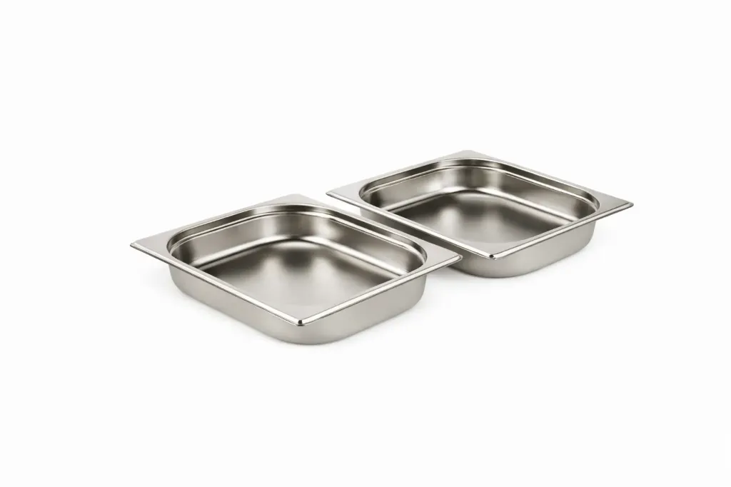 [Bac 1/2 (lot de2)] 2x Bacs Gastro 1/2 pour Bain-Marie autonome - location